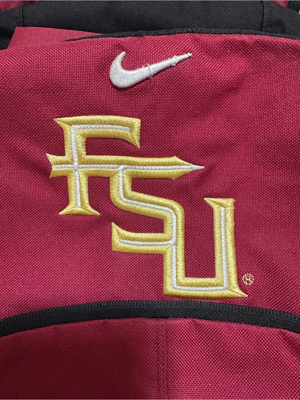 Nike FSU Garnet and Black Backpack